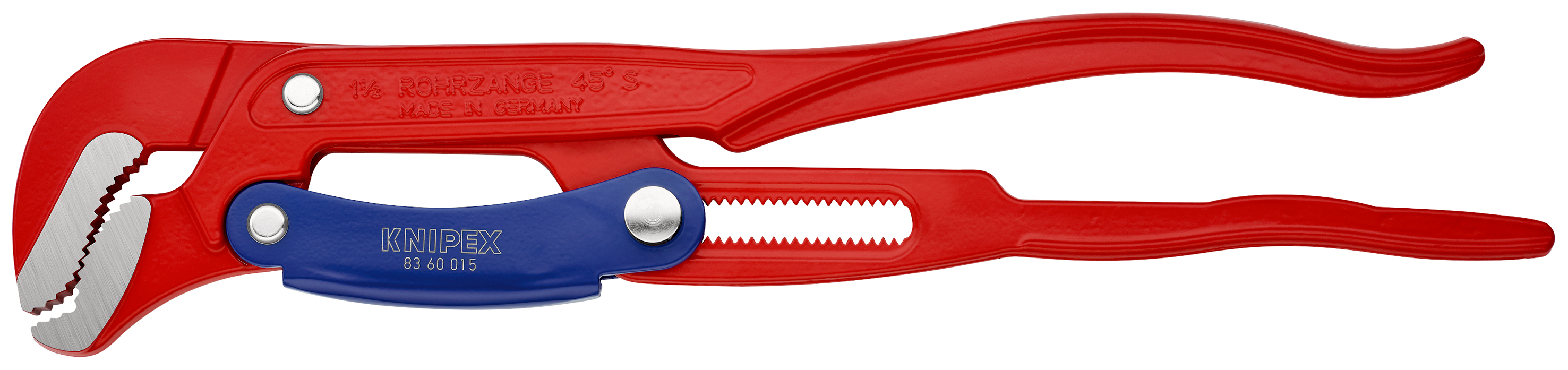 Pipe Wrench S-Type with fast adjustment 