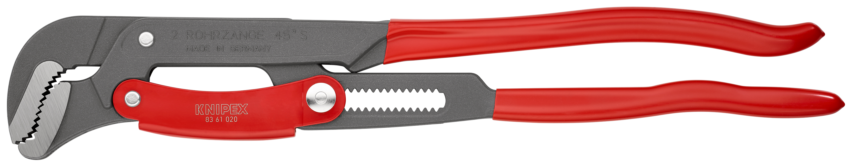 Pipe Wrench S-Type with fast adjustment 