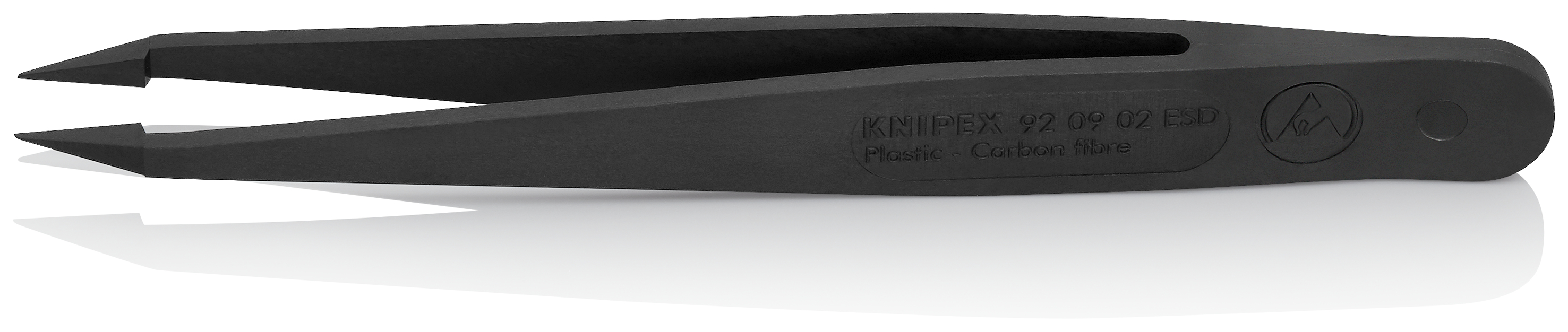 KNIPEX 92 00 05 ESD kunststofpincettenset 5-delig