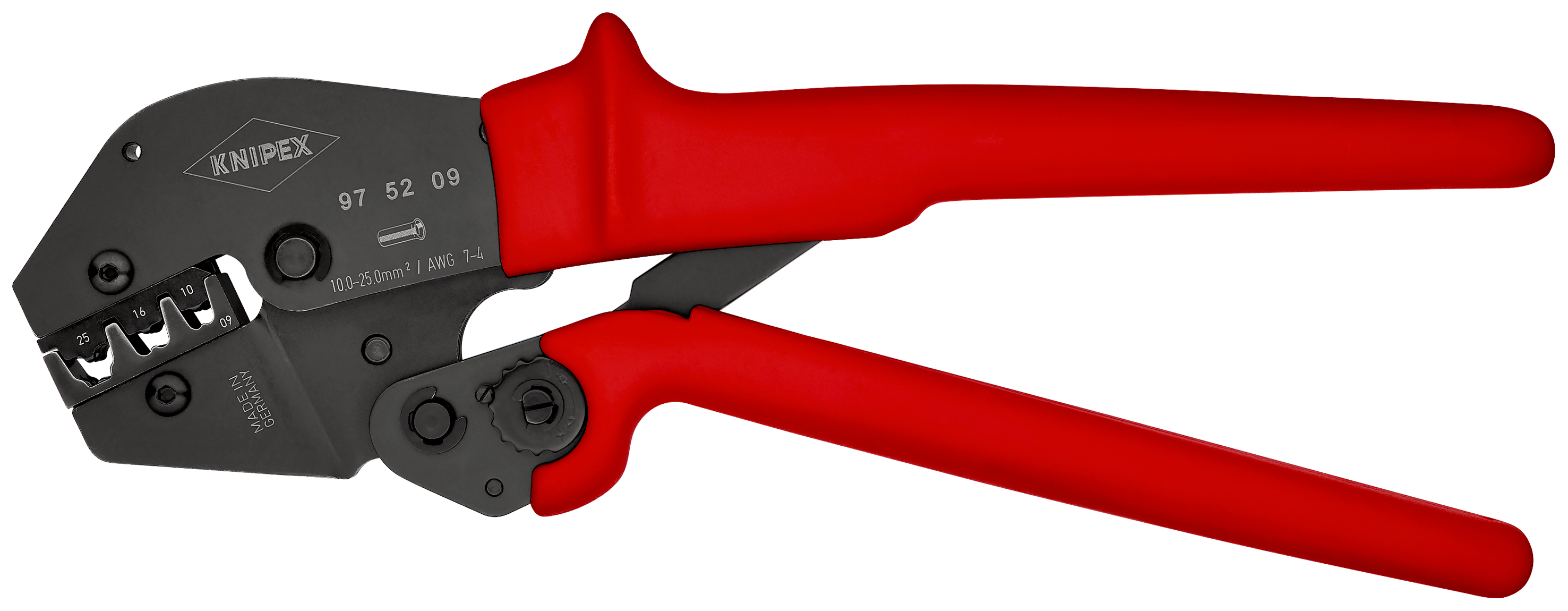 Crimping Pliers for two-hand operation 