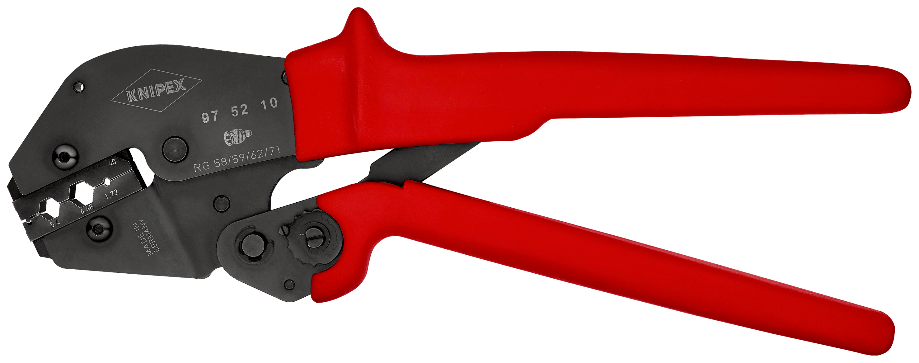 Crimping Pliers for two-hand operation 