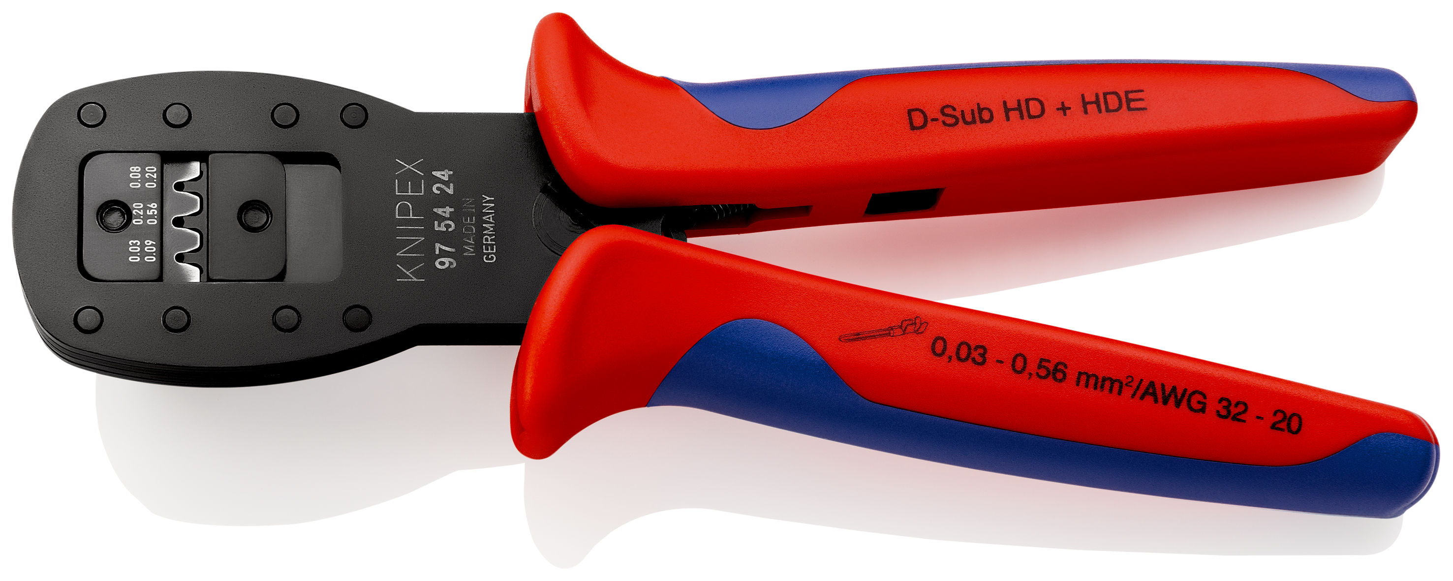 Crimping Pliers for micro plugs parallel crimping 