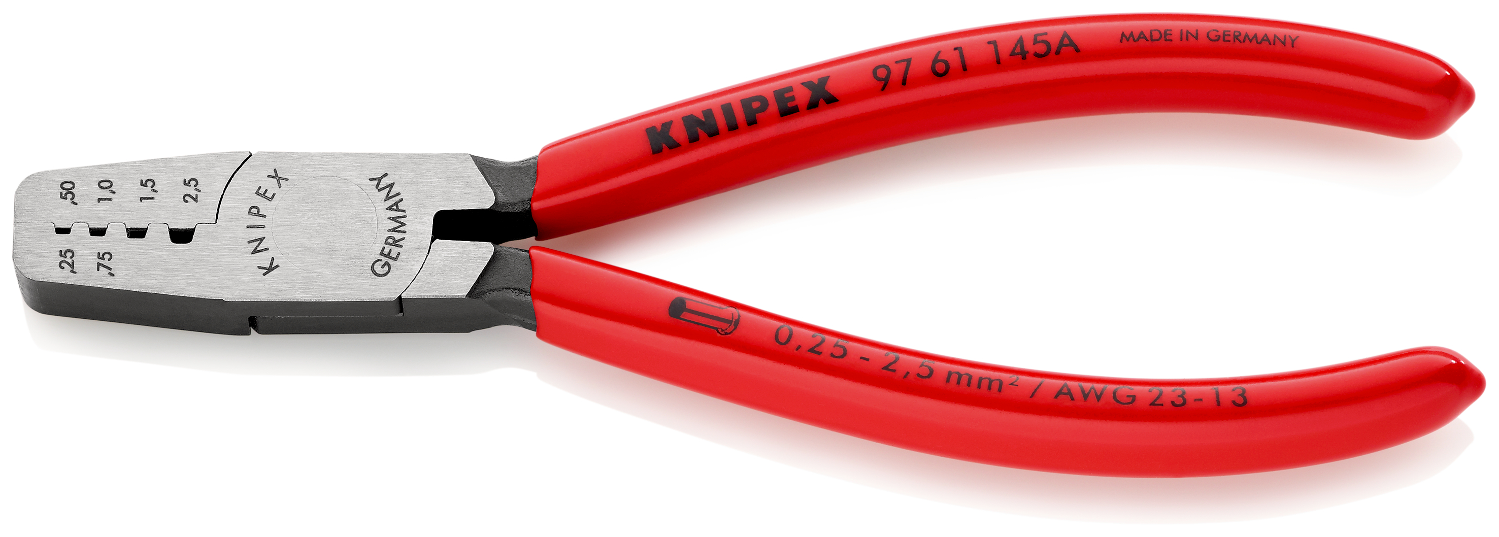 Crimping Pliers for wire ferrules  